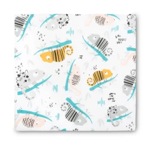 Pernuta inaltator pentru scaun copii Sensillo 32x32x8 cm cu husa detasabila din bumbac