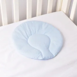 Pernuta plata rotunda 30x30 cm bumbac bleu