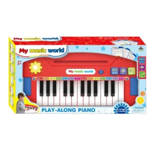 Pian de jucarie cu 24 clape si melodii My Music World