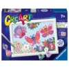 Pictura pe numere Ravensburger Creart Fluturi Fericiti RVSPBN23721