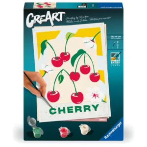 Pictura pe numere pentru adulti Ravensburger CreArt Cirese