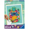 Pictura pe numere pentru adulti Ravensburger CreArt Disney Stitch floral
