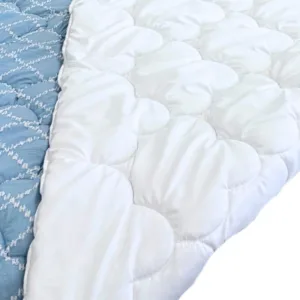 Pilota Somnart Duo Confort Azure matlasata pentru primavara toamna 200 x 220 cm