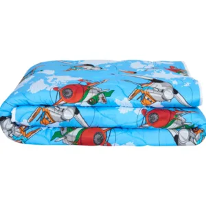 Pilota Somnart din bumbac cu imprimeu aviator 180 x 200 cm