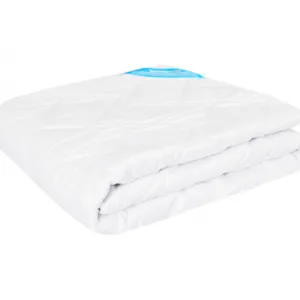 Pilota de vara Somnomed antiacarieni din microfibra alba 200 x 220 cm