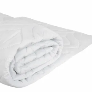 Pilota matlasata Ultrasleep Somnart din microfibra alba