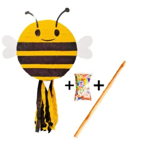 Pinata cu bat si confetti Albinuta