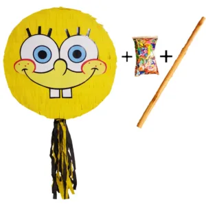 Pinata cu bat si confetti Burete