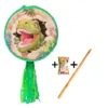 Pinata cu bat si confetti Dinozaur