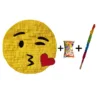 Pinata cu bat si confetti Emoji Pupic