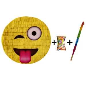 Pinata cu bat si confetti Emoji Zurliu