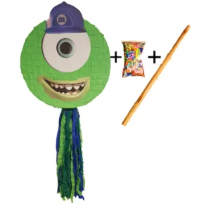 Pinata cu bat si confetti Monstru