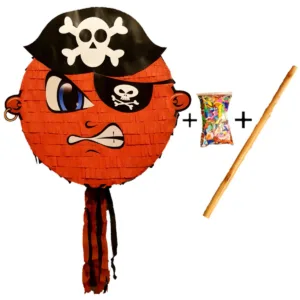 Pinata cu bat si confetti Pirat