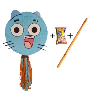 Pinata cu bat si confetti Pisica Buclucasa