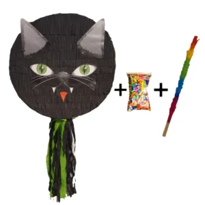 Pinata cu bat si confetti Pisica Malefica