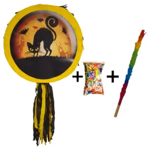 Pinata cu bat si confetti Pisica Speriata