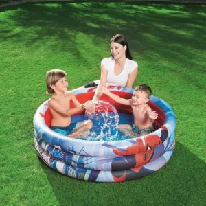 Piscina Spider-Man gonflabila pentru copii 3 ani+ 122 x 30 cm 200 litri Bestway