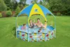 Piscina cu cadru metalic Bestway SteelPro cu pavilion albastru 244x51 cm