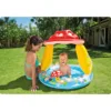 Piscina gonflabila copii Intex baby Ciupercuta multicolor 45 litri 102 x 89 cm