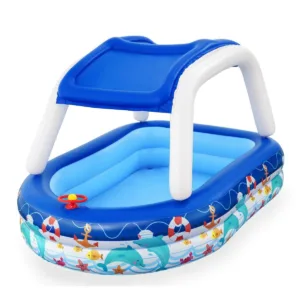 Piscina gonflabila cu acoperis