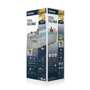 Piscina ovala Bestway Steel Pro Max 549x274x122 cm