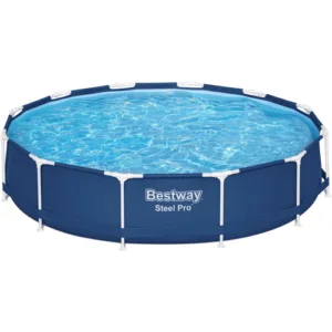 Piscina rotunda Bestway Steel Pro Max cu pompa de filtrare inclusa 366cm x 76 cm