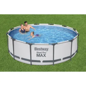 Piscina rotunda cu pompa