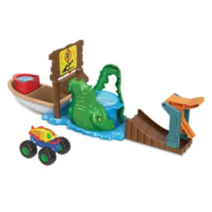 Pista Hot Wheels Color Shifters Monster Trucks Swamp Chomp