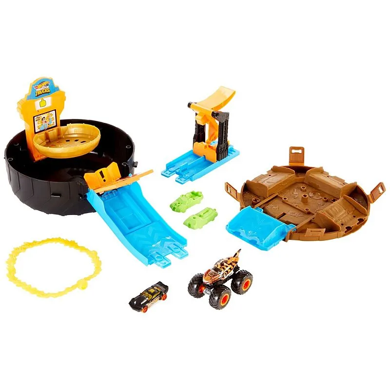 Pista cascadorii Hot Wheels Monster Trucks Stunt Tire