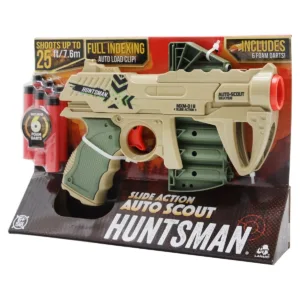 Pistol Auto Scout cu 6 sageti din burete
