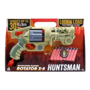 Pistol Rotator X-8 cu 8 gloante din burete