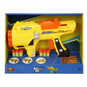 Pistol cu 12 sageti din burete