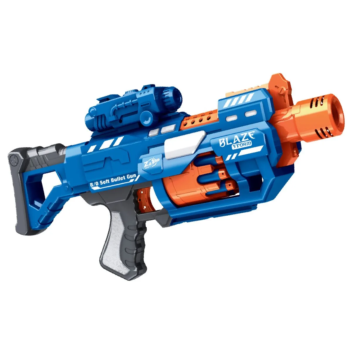 Pistol cu 20 sageti din burete