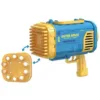 Pistol cu 80 gauri pentru baloane de sapun Albastru