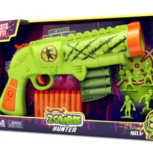 Pistol cu 9 sageti din burete