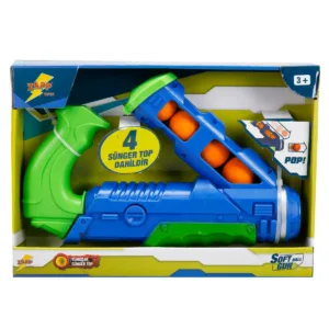 Pistol cu bile din burete