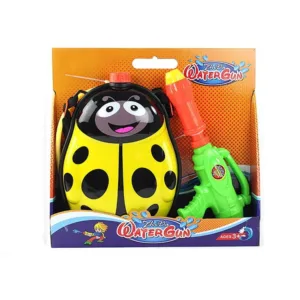 Pistol de apa cu rezerva apa in mini rucsac Wave Mini Lady Bug