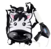 Pistol de apa cu rezerva apa in mini rucsac Wave Mini Zebra