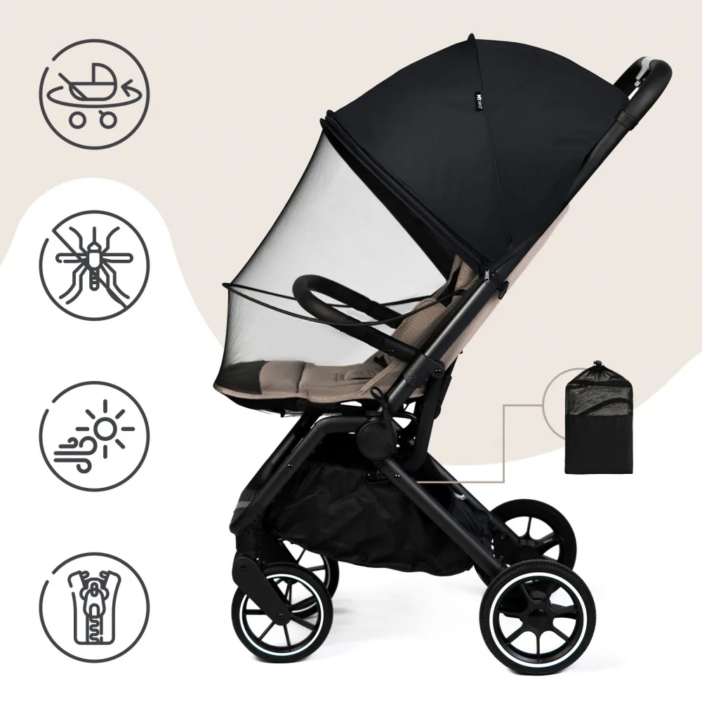 Plasa de insecte 2 in 1 cu parasolar inclus Sipo