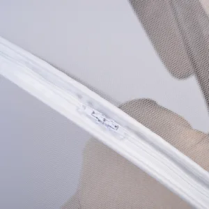 Plasa de insecte Cangaroo pentru carucior cu fermoar Alb