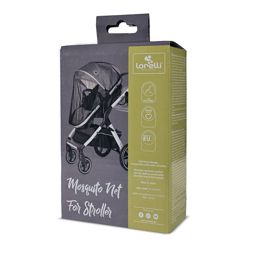 Plasa de insecte pentru carucioare Lorelli Black model universal