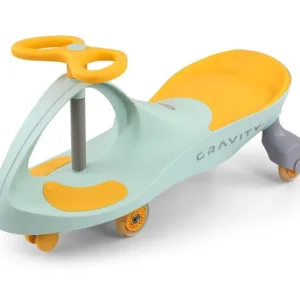 Plasmacar ride-on gravitationala Lime Yellow Milly Mally