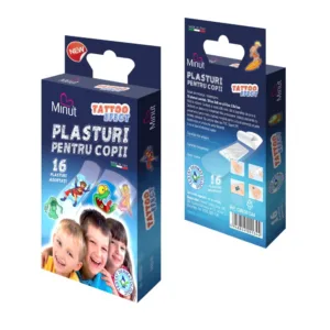 Plasturi Minut pentru copii TATTOO EFECT