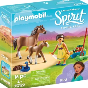 Playmobil PM70122 Pru cu cal si manz
