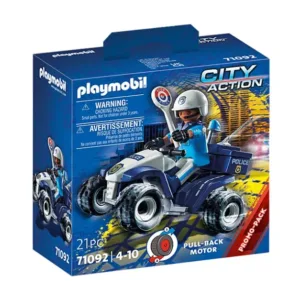 Playmobil PM71092 Vehicul Pullback de Politie