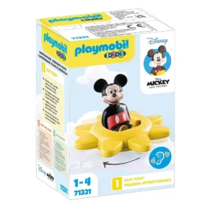 Playmobil PM71321 1.2.3 Disney soare rotativ cu zornaitoare Mickey