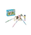 Playmobil PM71640 Cal cu Par si Creioane Crayola