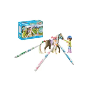 Playmobil PM71640 Cal cu Par si Creioane Crayola