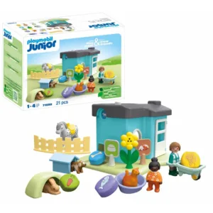 Playmobil PM71690 Playmobil Junior Custi Pentru Animale