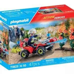 Playmobil PM71825 ATV de pompieri Playmobil